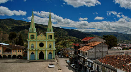 Team visited a small town above Cuenca on R&R