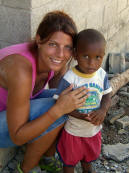 Stephanie with young child