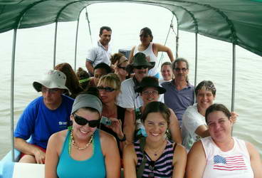 Team traveled 4 hours by boat after working in Livingston